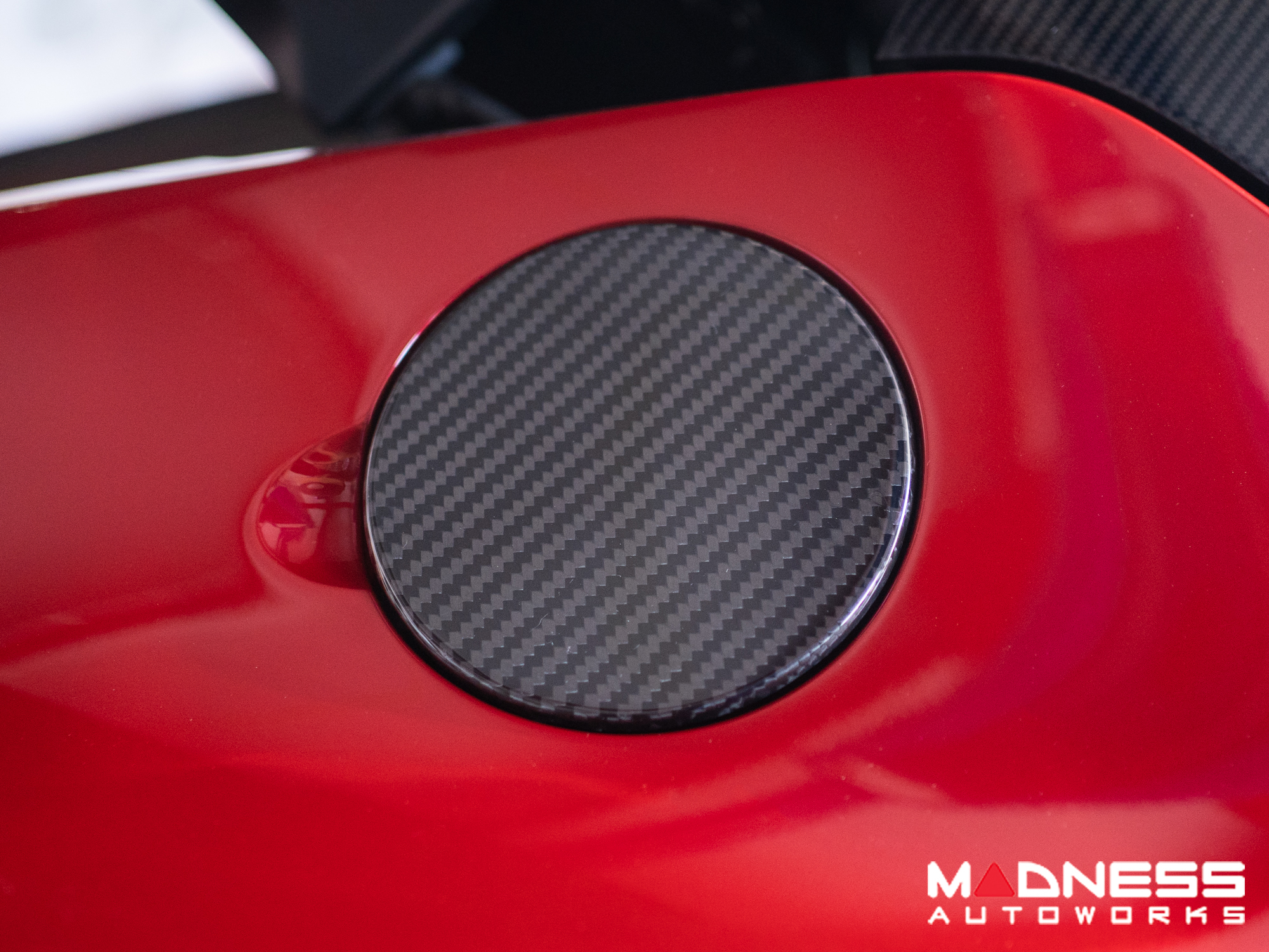 Alfa Romeo 4C Carbon Fiber Fuel Door 